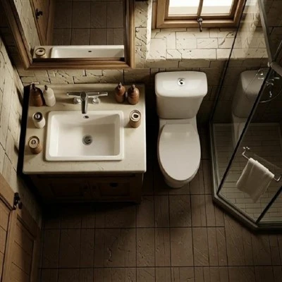 Compact Semi Recessed Basin