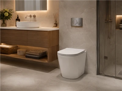 Back To Wall Toilet Pan Only For Trade & Wholesale Buyers — WaterMark & WELS Certified (Model M3059)