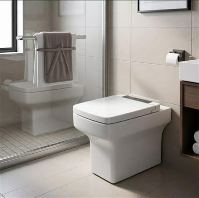 Rimless Back To Wall Toilet Wholesale | BTW Floor Standing Pan | CE Certified
